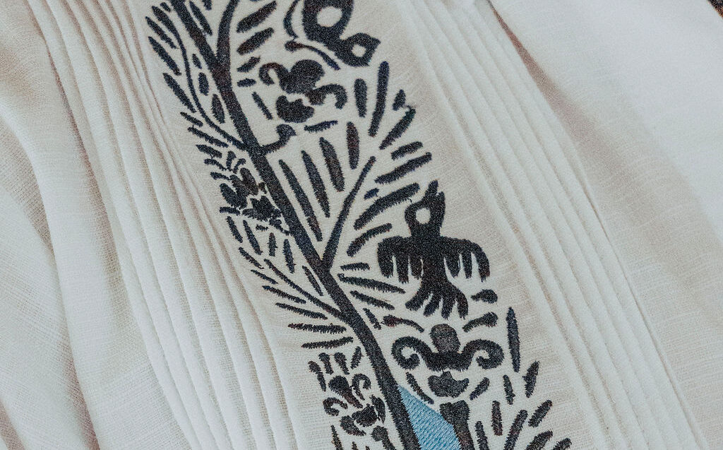 Detalle de bordado Uaya